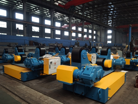 Rotatore di saldatura autoallineato a velocità variabile 100T con posizionatore di saldatura opzionale