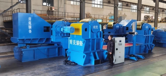 Rullo 1600 di giro di spostamento del carro armato della macchina di Ton Steel Pipe Welding Rotator l'anti Bolt ha riparato il tipo