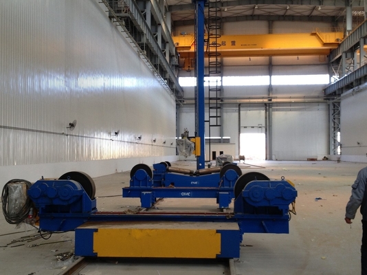 Linea di produzione della torre del vento di 200 Ton Conventional Welding Rotator Design