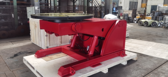Inclinazione idraulica di saldatura di asse della macchina 5000kg 3 del posizionatore del manipolatore del tubo