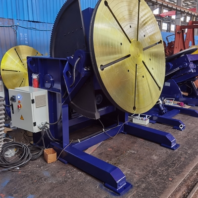 Tipo di base della flangia resistente di 3 Ton Table Top Welding Positioner singolo