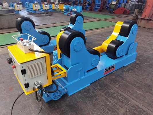 Rotatore della saldatura del tubo di 20 Ton Self Aligned Welding Rotators con le ruote del poliuretano dell'unità di elaborazione del metallo