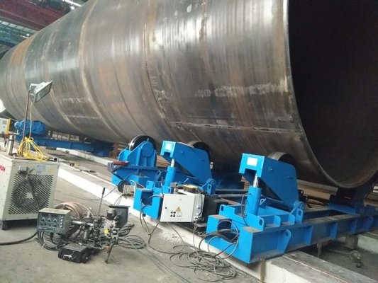 Misura della torre di 60 Ton Welding Rotators Positioners Wind sul sollevamento del cilindro idraulico dei rotatori