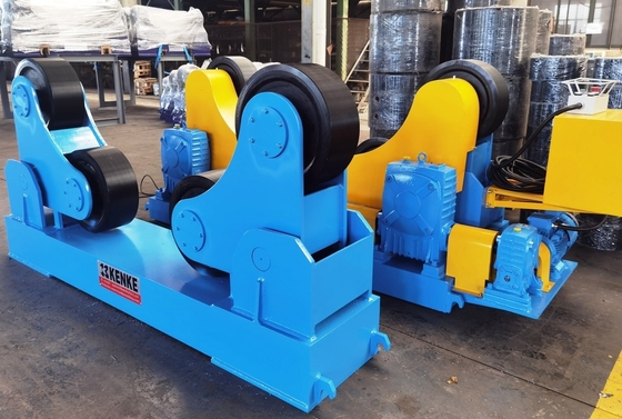 Rotatore autocentrante del carro armato per montaggio d'acciaio che gira Rolls 40t 60m/h