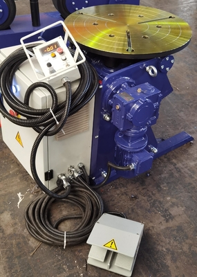 HBJ03 0,3 tonnellate posizionatore di saldatura motorizzato di 600 mm di diametro