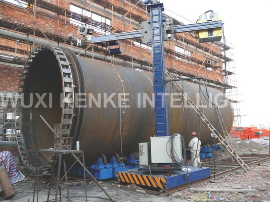Carico automatico di saldatura del saldatore 150kg della cucitura della macchina del manipolatore della colonna dell'asta del tubo