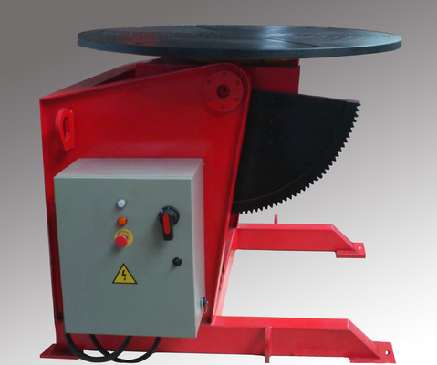 Tavolo rotante con diametro del piatto frontale di 1200 mm per saldatura con regolazione della velocità tramite inverter AC